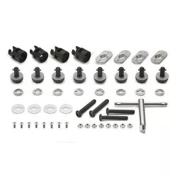 Kit GIVI 04RKIT pour transformer les supports valise latérales en supports démontables rapides 