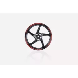 Liseré de jante moto - CHAFT - Delux NEW Rouge