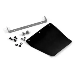 Protection cache amortisseur arrière noir pour Yamaha Tracer 900 /GT 2018 et + (sans sacoches Yamaha)