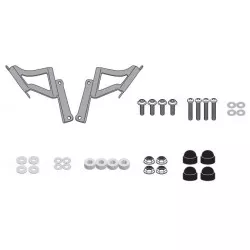Kit d'attaches spécifiques GIVI A4128A pour fixation du pare-brise 1176A et 4128S