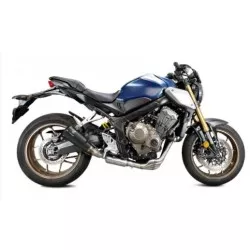 Échappement IXRACE MK2 black édition - Honda CB650F et CBR650F 2017-2018, CB650R et CBR650R 2019 et +