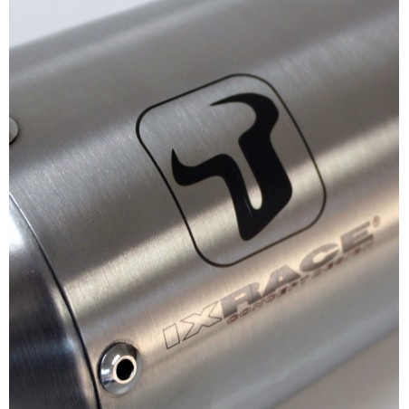 Silencieux d'échappement IXRACE MK2 inox édition - Honda XADV 750 2017-2024, Forza 750 2021-2024