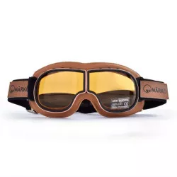 MARKO - Lunettes Moto B3 REPLICA MARRON