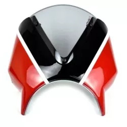 Saute-Vent Pyramid, différentes couleurs pour Royal Enfield Interceptor 650 2018 et +