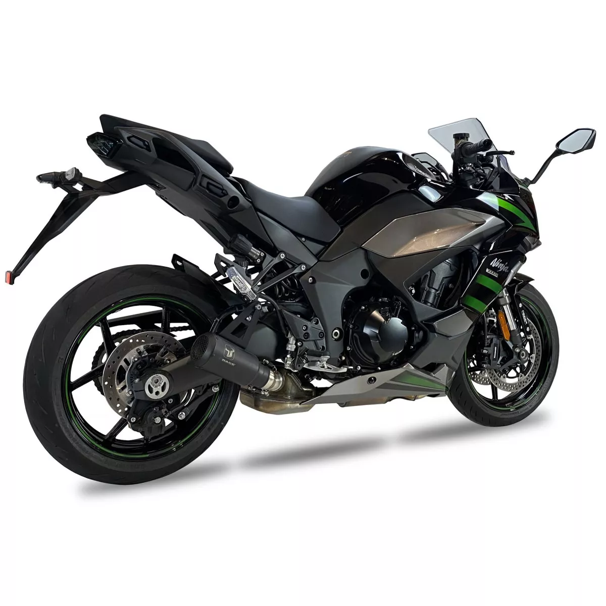 Echappement IXRACE MK2 black édition pour Kawasaki Ninja 1000 SX