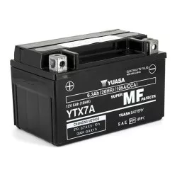 Batterie Yuasa YTX7A SLA AGM - Sans Entretien - Prête à l'emploi.