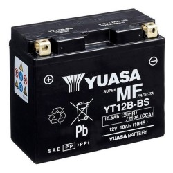 Batterie Yuasa YT12B SLA AGM - Sans Entretien - Prête à l'emploi.