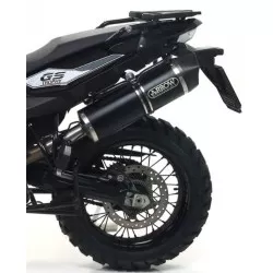 Silencieux Maxi RACE-TECH 72612AKN DARK ARROW aluminium noir pour F650GS et F800GS / Adventure 