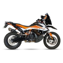 Échappement IXRACE MK1 black édition - KTM 790 Adventure 2019 et +, 890 R Adventure 2021 et +