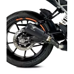 Echappement IXRACE MK2 black édition - KTM Duke 125, RC125, Duke 390 et RC390 2021 et +