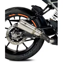 Echappement IXRACE MK2 inox édition - KTM Duke 125, RC125, Duke 390 et RC390 2021 et +
