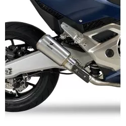 Silencieux d'échappement IXRACE MK2 inox édition - Honda XADV 750 2017-2024, Forza 750 2021-2024
