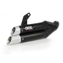 Echappement IXIL DUAL HYPERLOW XL BLACK EDITION pour KAWASAKI Ninja 125 et Z125 2021 et +