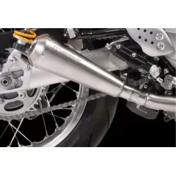 Échappement IXIL OT 464 SS SLIP ON (COTE DROIT) pour Triumph Bonneville Newchurch / SE 2015-2016, Speed Twin 2019 et +
