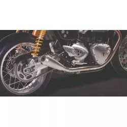 Échappement IXIL OT 464 SS SLIP ON (COTE DROIT) pour Triumph Bonneville Newchurch / SE 2015-2016, Speed Twin 2019 et +