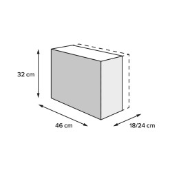 Set de sacoches laterales PRO BLAZE H Noir. Suzuki GSX1300R Hayabusa (08-).