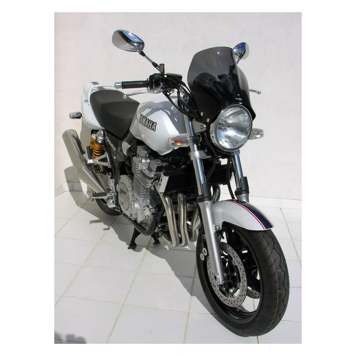 Pare-Brise Moto Pour Honda CB600F Hornet S 2001-2002 | Déflecteur Vent En ABS Noir | Protection Et Style