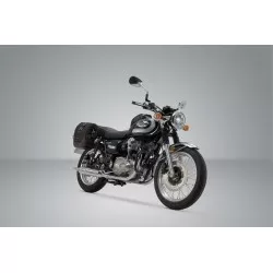 Legend Gear set sacoches lat. LC - Black Edition Kawasaki W800 / Street / Cafe (18-).