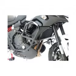 Crash-bar RDmoto CF50KD noir pour Kawasaki Versys 650 2015-2018