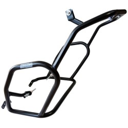 Crash-bar RDmoto CF128KD noir pour Kawasaki KLV1000 2004-2006