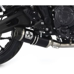 Silencieux STREET THUNDER ARROW 71930AKN Aluminium Dark (noir) pour Yamaha MT07 2021 et +