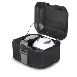 Top Case moto aluminium SHAD TERRA TR48 BLACK EDITION, volume 48 litres