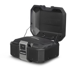 Top Case moto aluminium SHAD TERRA TR37 BLACK EDITION, volume 37 litres