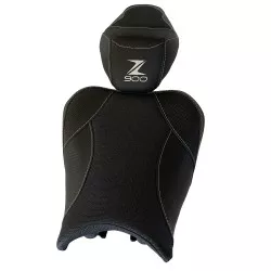 Selle Berry Sellerie FULL OPTIONS RED BLACK pour Kawasaki Z900 2020 et +