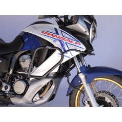 Crash-bar RDmoto CF42KD noir pour Honda XLV700 Transalp 2007-2012