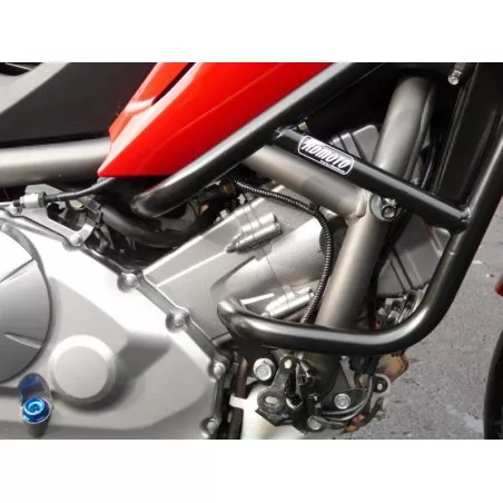Crash-bar RDmoto CF36KD noir pour Honda NC700X et NC750X 2014-2015