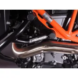 Crash-bar RDmoto CF122 noir, orange ou blanc pour KTM 690 Enduro R 2019 et +