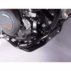 Crash-bar RDmoto CF123 BAS noir, orange ou blanc pour KTM 690 Enduro R, Husqvarna 701 Enduro / 701 Supermoto 2019 et +
