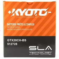 Kyoto - Batterie Gtx20ch-bs - SLA AGM