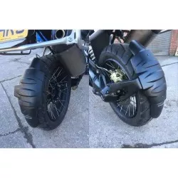 Extension de garde-boue arrière noire mat pour BMW R1250GS 2013 et +