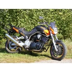 Crash-bar RDmoto CF15 noir ou argent pour Yamaha BT1100 Bulldog 2001-2007