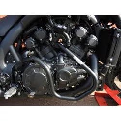 Crash-bar RDmoto CF116KD BAS noir pour Yamaha 1700 VMAX 2009-2014