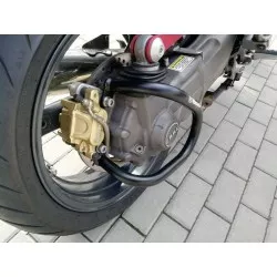 Crash-bar RDmoto CF136KD noir pour Moto Guzzi V7 Griso / Norge / Breva 850 et 1200 / Stelvio