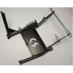 Béquille centrale RDmoto CS05KD noire pour Honda XL1000V Varadero 2001-2009
