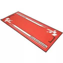Tapis environnemental Moto MotoGP serie4 couleur Ducati Team pour garage, atelier, paddock ou showroom