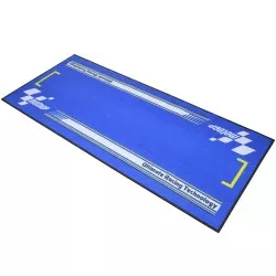 Tapis environnemental Moto MotoGP serie4 couleur Suzuki Ecstar pour garage, atelier, paddock ou showroom