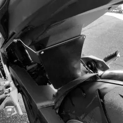 Protection cache amortisseur arrière noir pour BMW F900R et F900XR 2020 et +