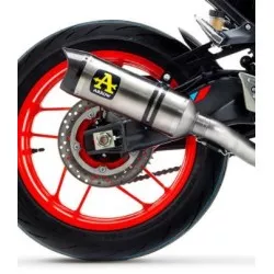 Silencieux THUNDER ARROW 71931PK titane pour Yamaha MT09 2021-2023