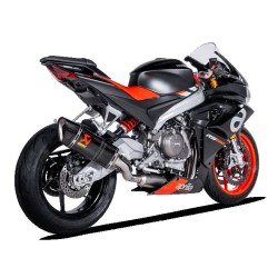 Ligne complète RACING Akrapovic Carbone pour Aprilia RS 660 2021 et +