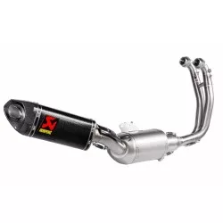 Ligne complète RACING Akrapovic Carbone Homologuée pour Aprilia RS 660 2021 et +
