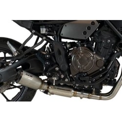 Ligne complète Homologuée IXIL RACE XTREM INOX embout Carbone pour Yamaha XSR700 2021 et +