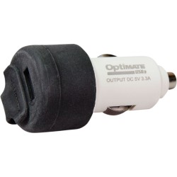 OptiMATE USB O-106. Adaptateur allume cigare / double USB, avec double sortie 3300 mA