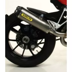 Silencieux WORKS ARROW 71769PK Titane embout carbone pour Ducati Multistrada 1200 / S 2010-2014