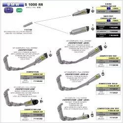 Silencieux RACE-TECH ARROW 71824MK Carbone embout carbone pour BMW S1000R 2014-2016