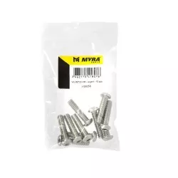 Myra - Vis M6*25 MM - Argent - 10 pcs