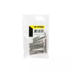 Myra - Vis M5*35 MM - Argent- 10 pcs